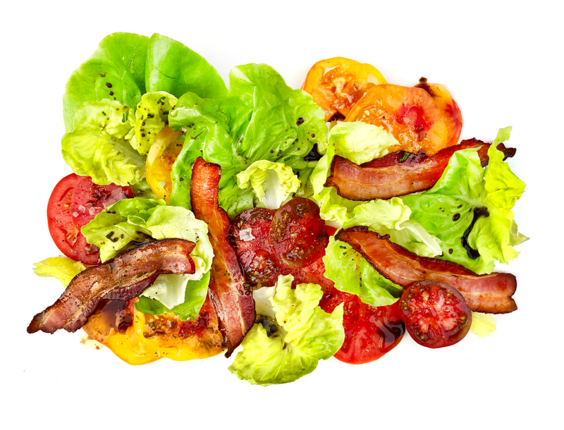 Illustration for article titled How to make a BLT salad with Worcestershire vinaigrette